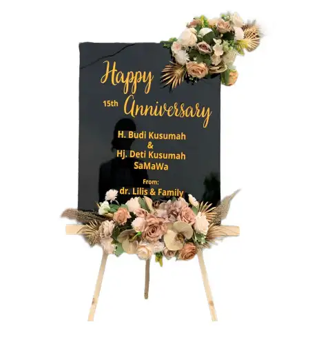 Papan Bunga Akrilik rajagaluh