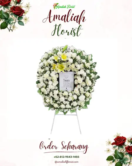 Krans Bunga Duka rajagaluh